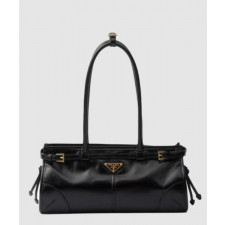 프라다 미디엄 가죽 핸드백 1BA426