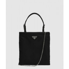 프라다 크리스탈 새틴 핸드백 1BA253