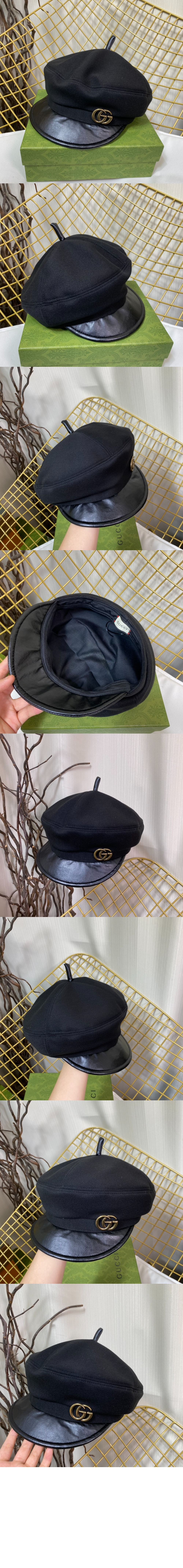 구찌 팔각 모자 485628