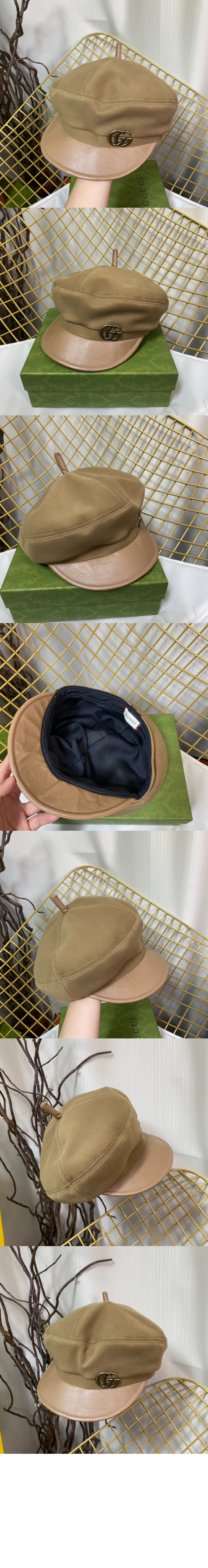 구찌 팔각 모자 485628