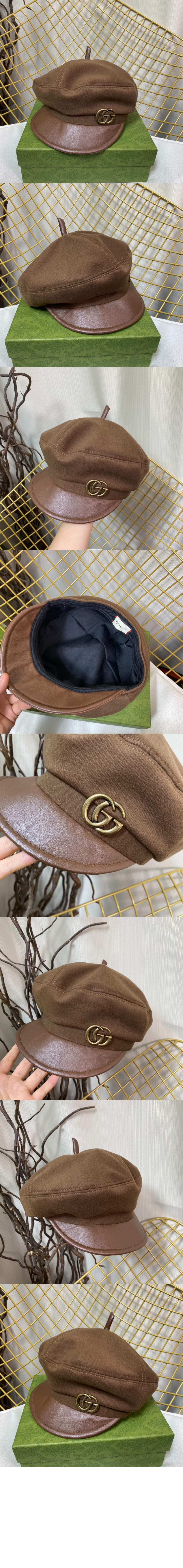 구찌 팔각 모자 485628