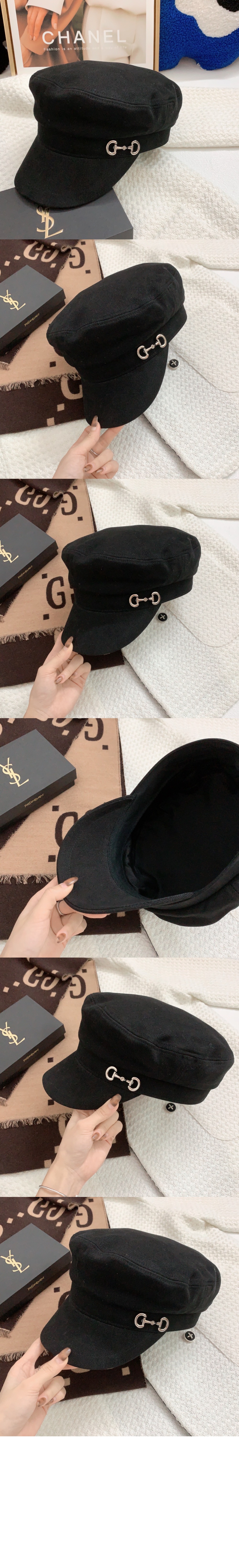 구찌 팔각 모자 632172