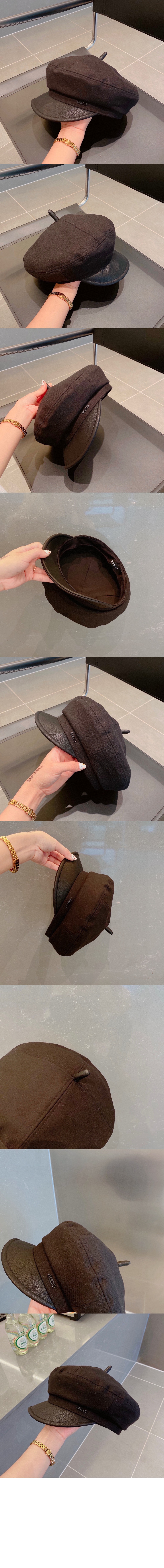 구찌 팔각 모자 632778