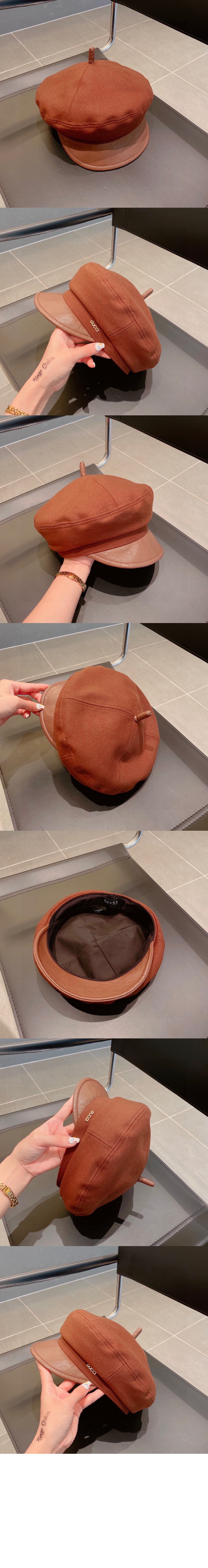 구찌 팔각 모자 632778