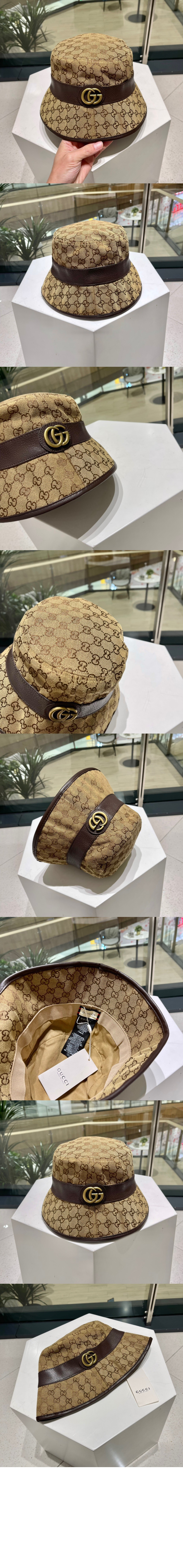 구찌 GG 캔버스 버킷햇 576587