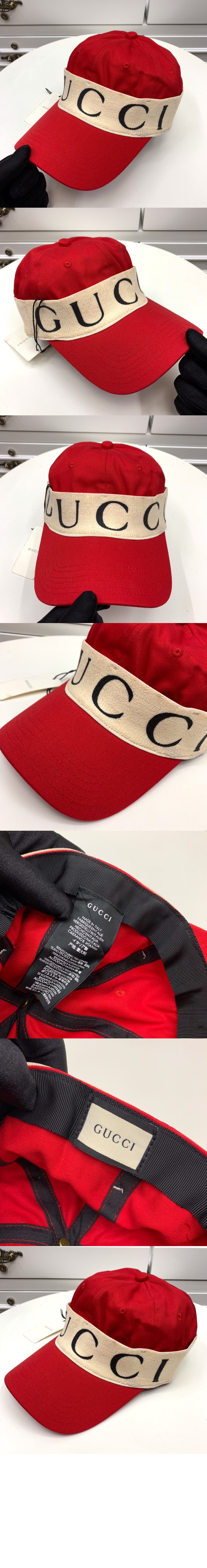 구찌 GG 로고 베이스볼 캡 492545