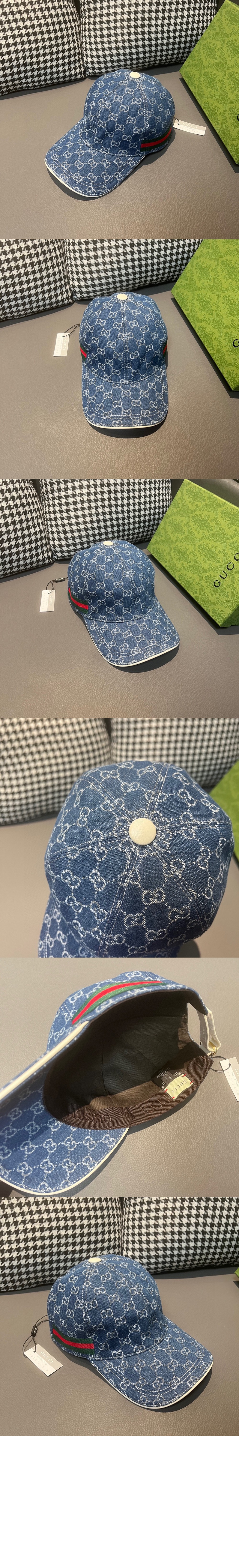 구찌 GG 데님 베이스볼 캡 200035