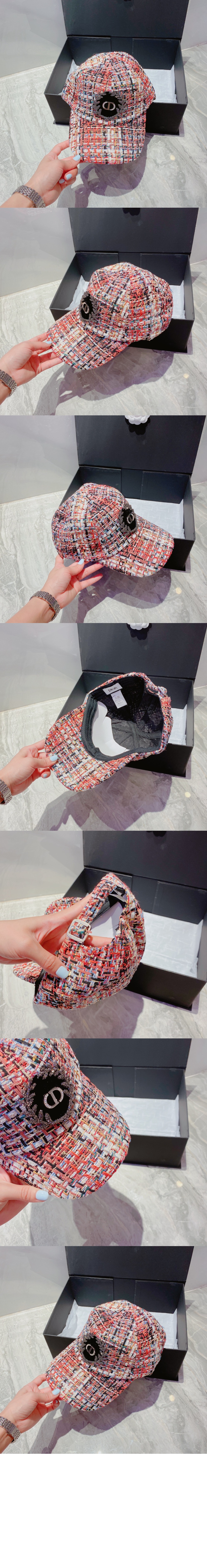 디올 니트 베이스볼 캡 3E4CS