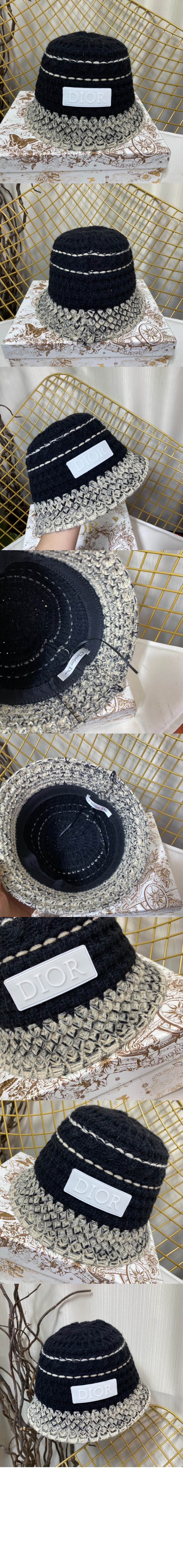 디올 니트 벙거지 41T2S