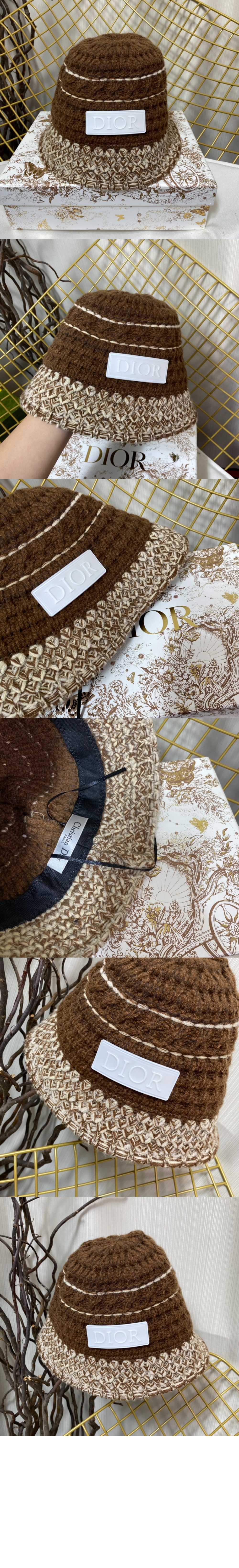 디올 니트 벙거지 41T2S