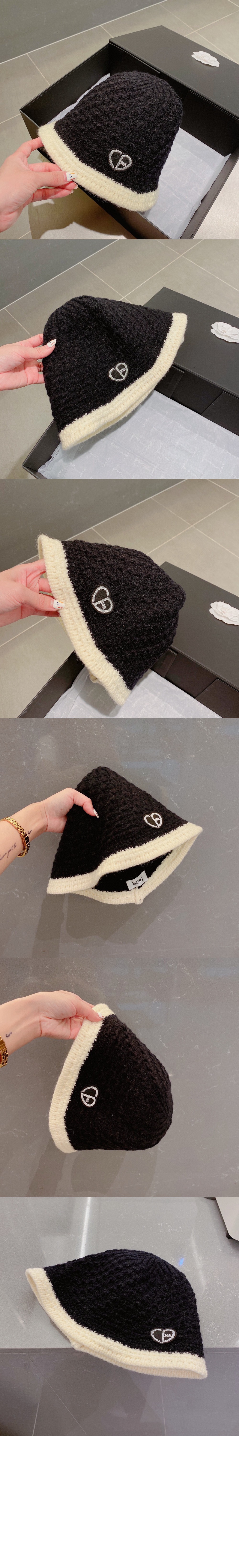 디올 니트 벙거지 4PT3S