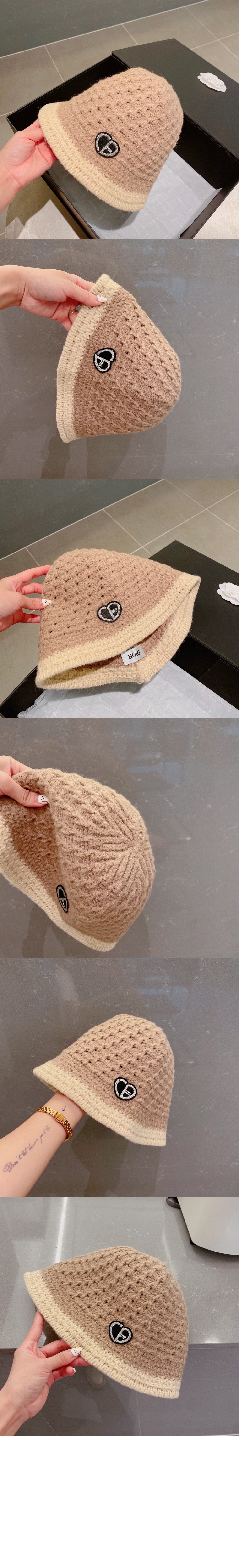 디올 니트 벙거지 4PT3S