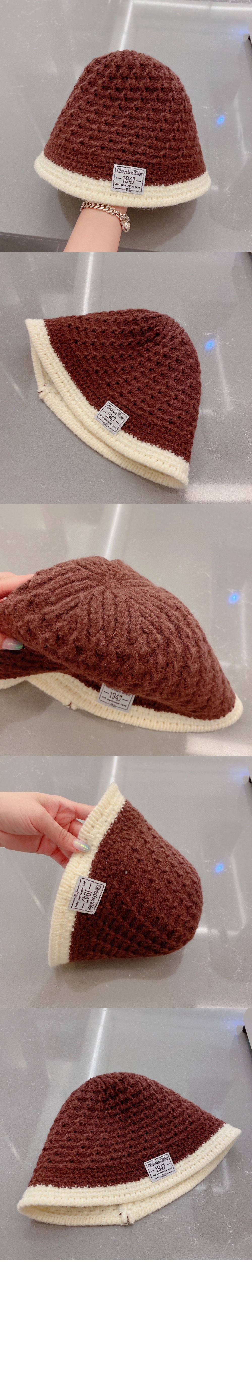 디올 니트 벙거지 5STEB