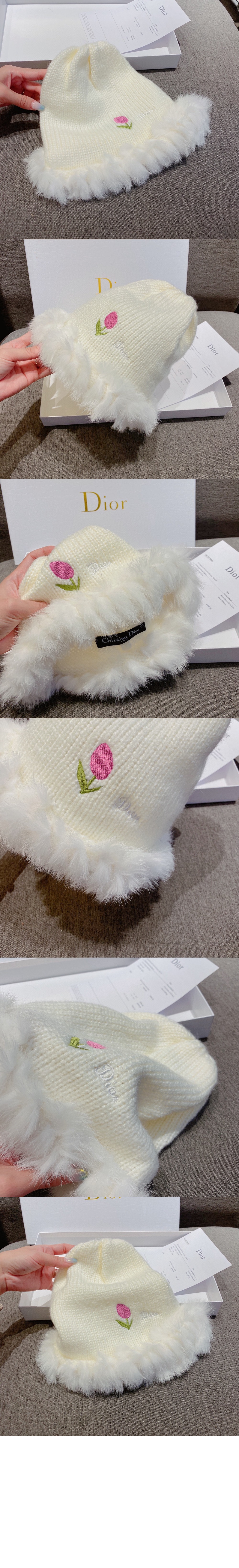 디올 니트 비니 33PEU