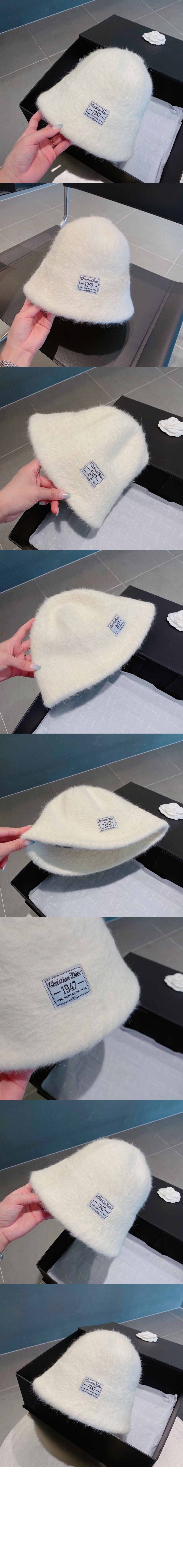 디올 램스울 벙거지 5BS9T