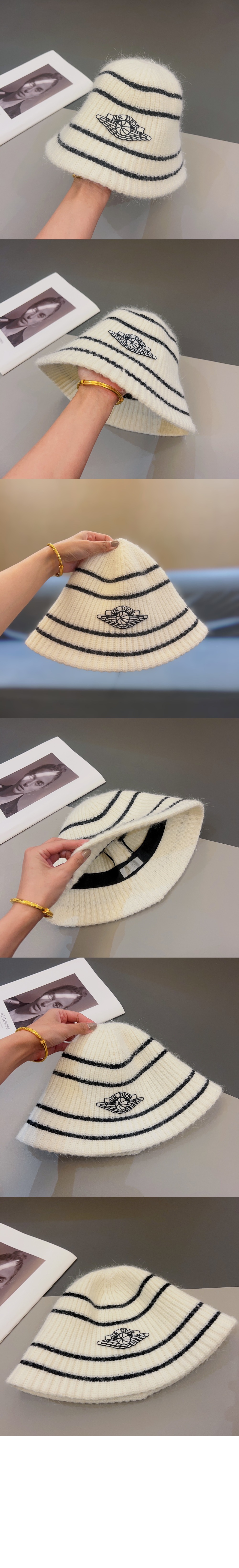 디올 니트 벙거지 5CE34