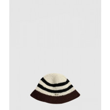 디올 니트 스트라이프 캡 4PU3B