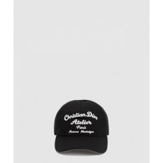 디올 아뜰리에 자수 베이스볼 캡 243C9