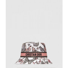 디올 자수 로고 버킷햇 41DTM