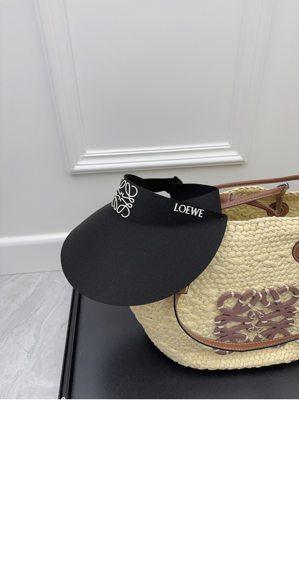 로에베 밀짚모자 선캡