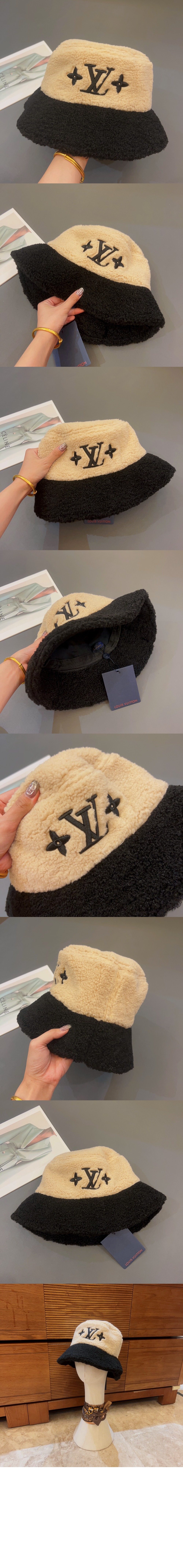 루이비통 램스울 벙거지 M74358