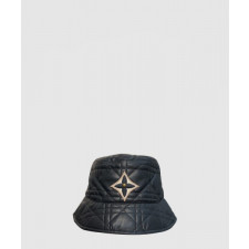 루이비통 가죽 체크 버킷햇 M43017