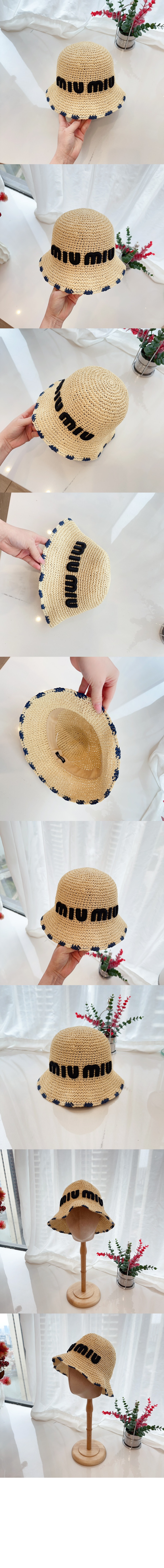 미우미우 니트 벙거지 5HC856