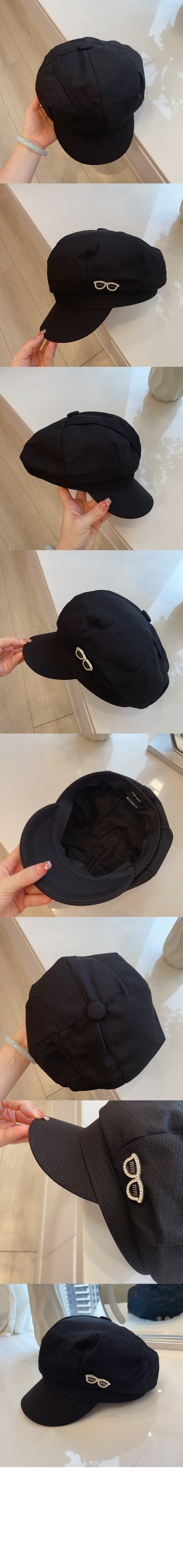 미우미우 팔각 모자 5HC472