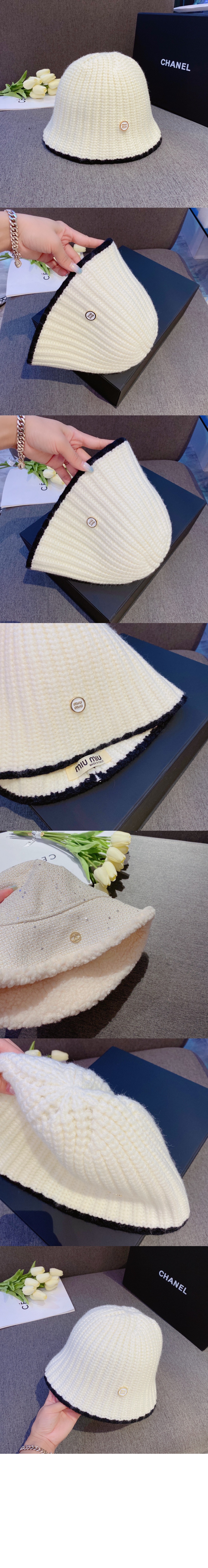 미우미우 니트 벙거지 5HC248