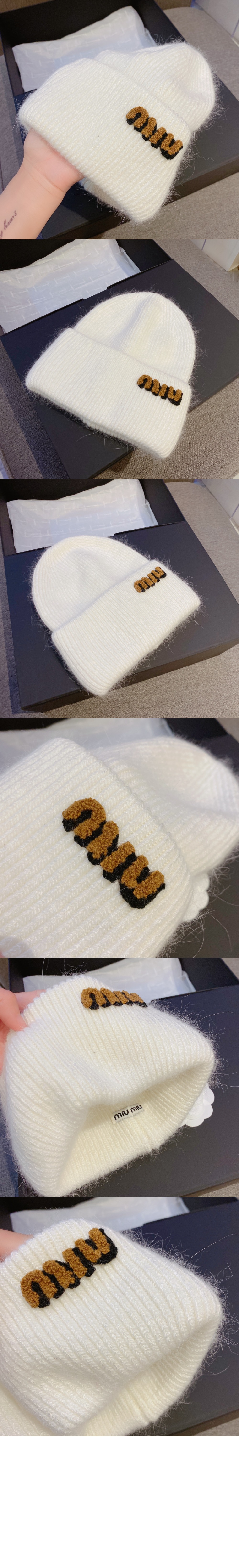 미우미우 니트 비니 5HC471