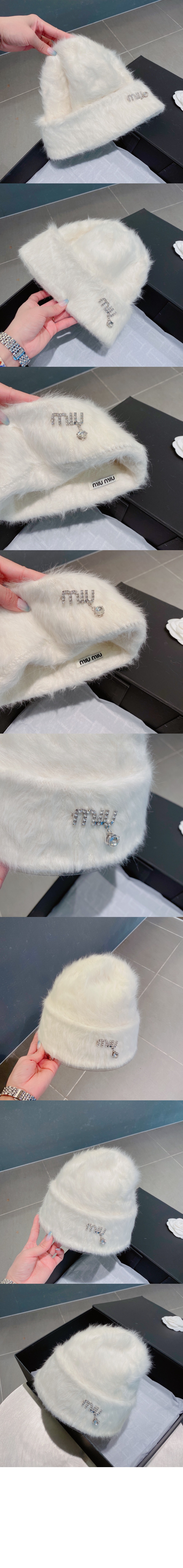 미우미우 니트 비니 5HC561