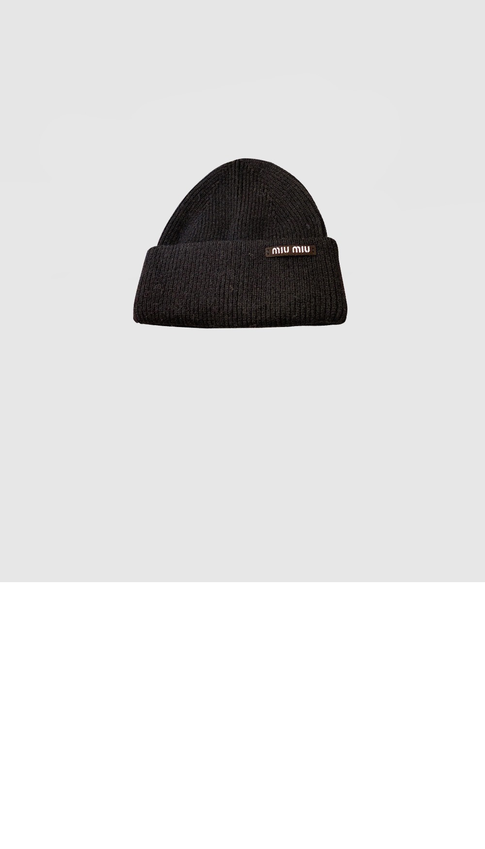 미우미우 니트 비니 5HC671