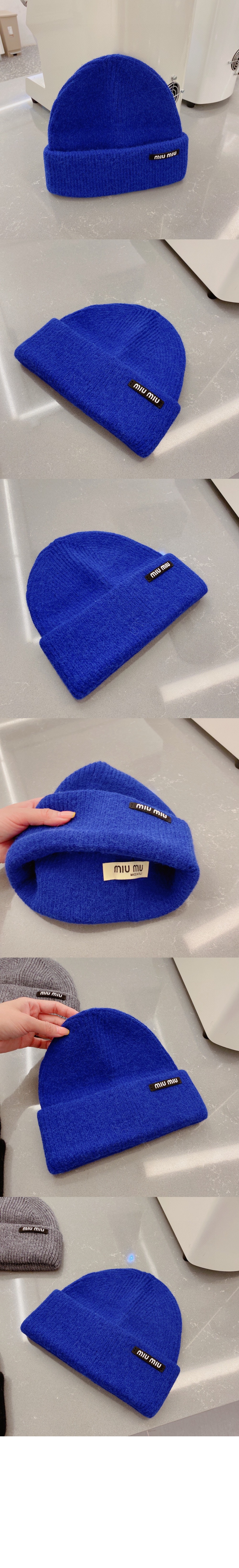 미우미우 니트 비니 5HC671