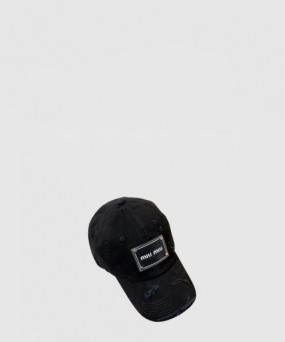 미우미우 베이스볼 캡 5HC371