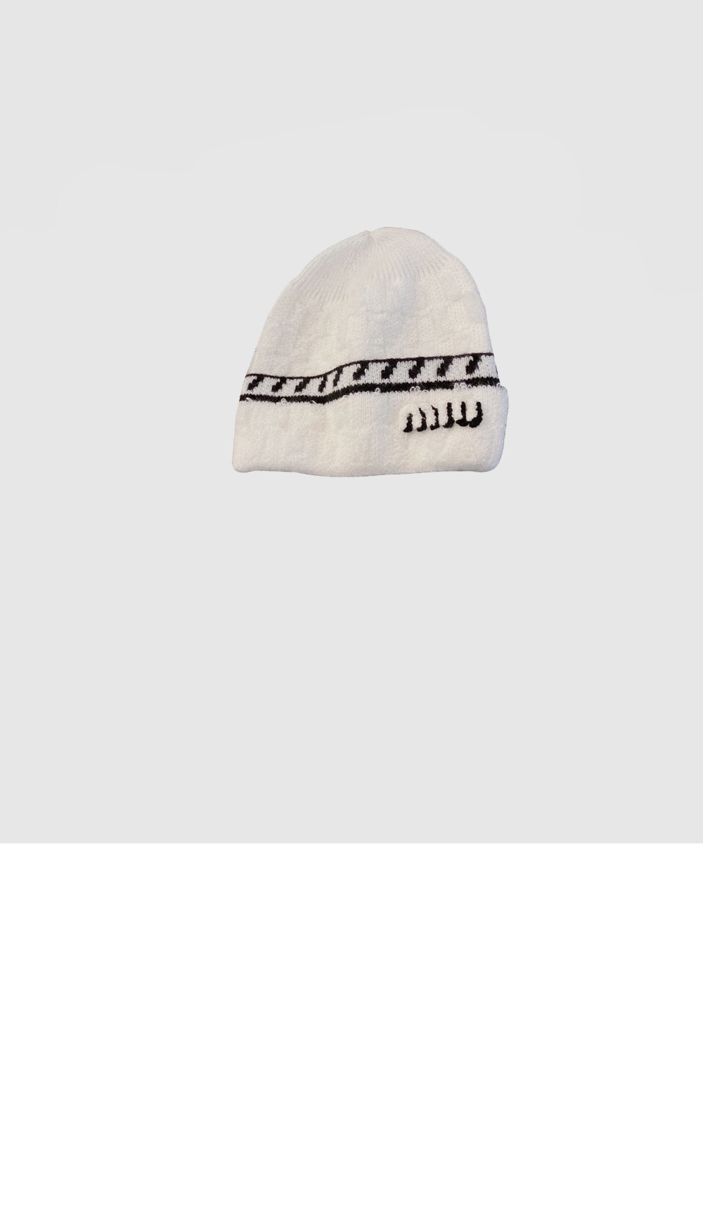 미우미우 니트모자 5HC869