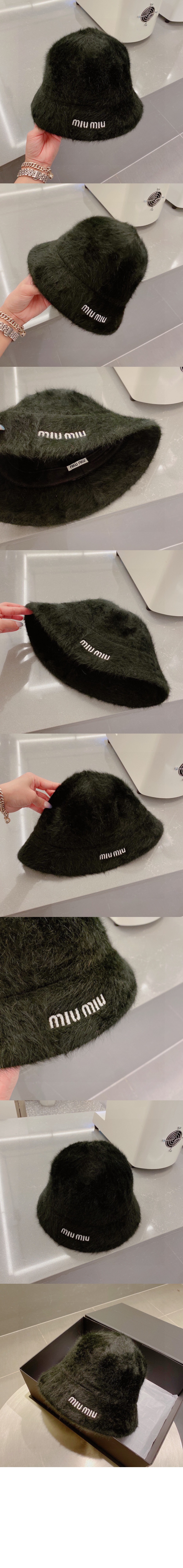 미우미우 램스울 벙거지 5HC611