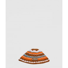 미우미우 니트 스트라이프 캡 5HC754