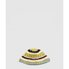 미우미우 니트 스트라이프 캡 5HC697