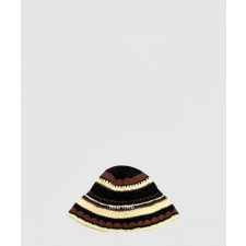 미우미우 니트 스트라이프 캡 5HC697
