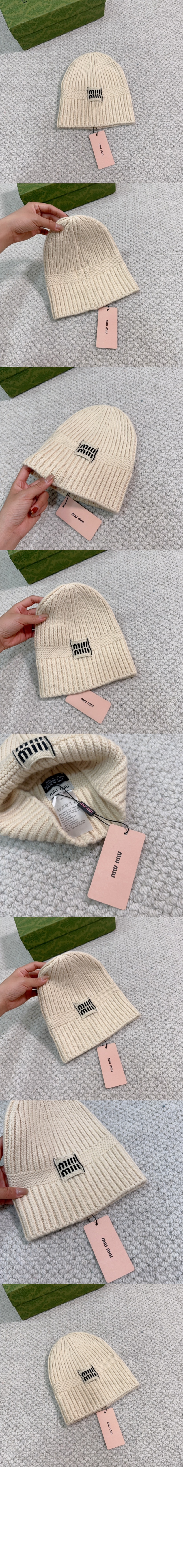 미우미우 니트모자 5HC319