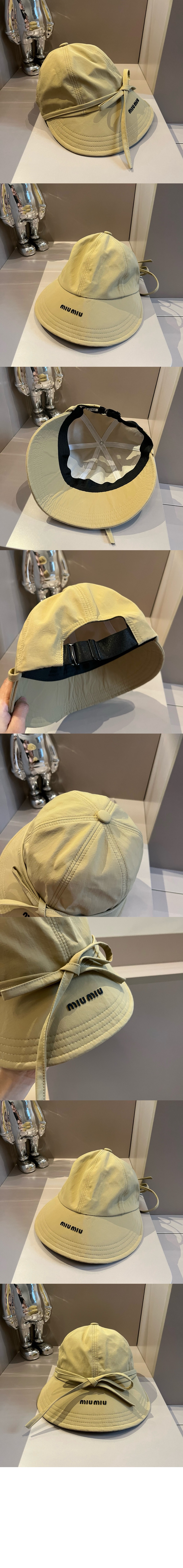 미우미우 리본 선캡 5HC978