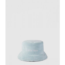 미우미우 로고 자수 버킷햇 5HC178