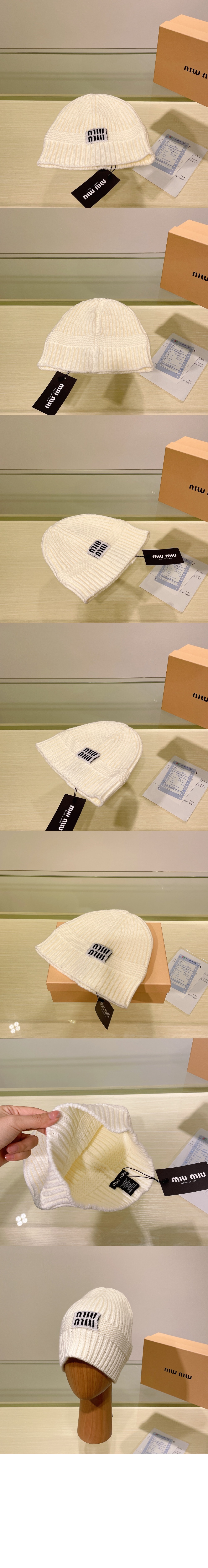 미우미우 니트 비니 5HC311