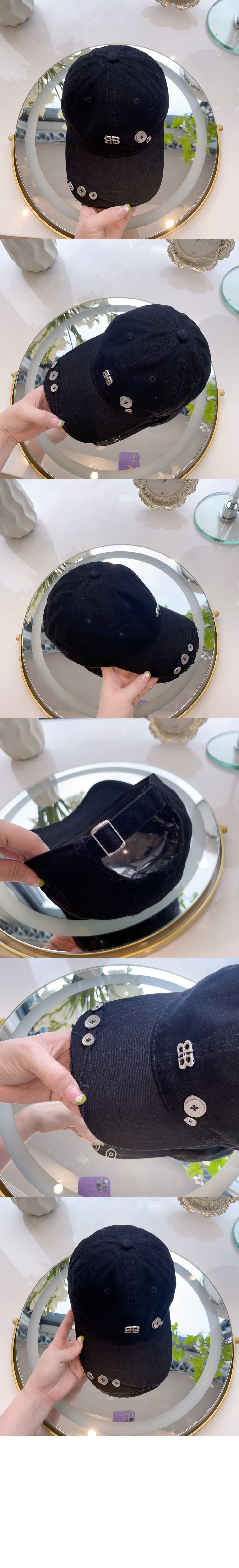 발렌시아가 베이스볼 캡 487597