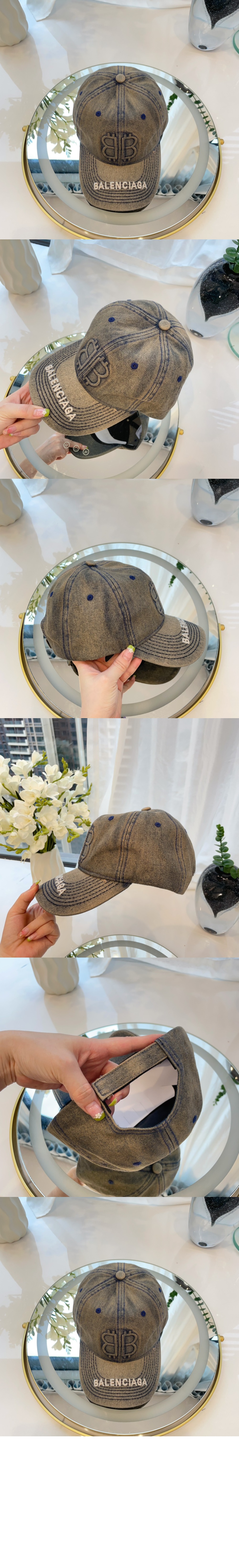 발렌시아가 베이스볼 캡 855412