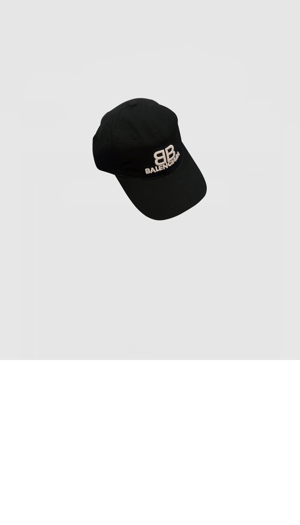 발렌시아가 베이스볼 캡 854146