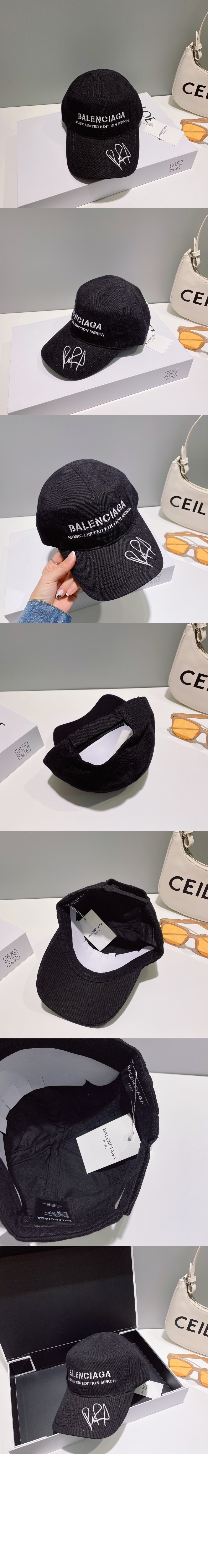 발렌시아가 베이스볼 캡 729413