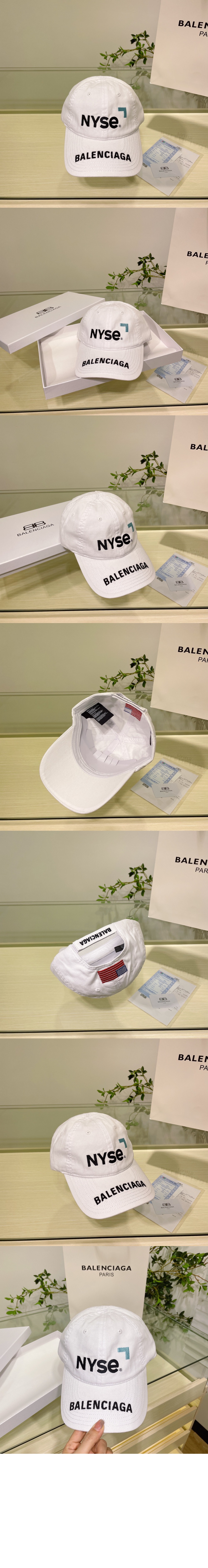 발렌시아가 베이스볼 캡 752218