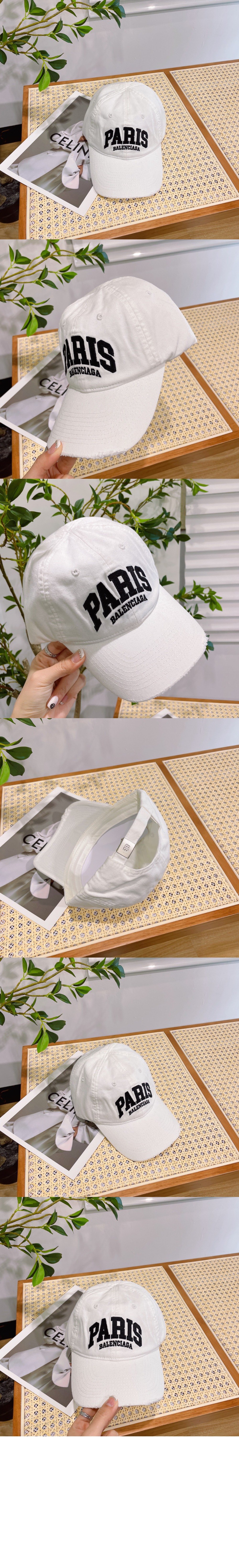 발렌시아가 패리스 시티 코튼 베이스볼 캡 680748