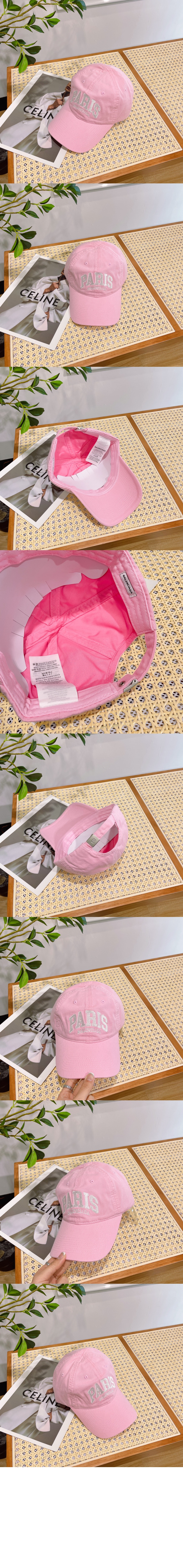 발렌시아가 패리스 시티 코튼 베이스볼 캡 680748